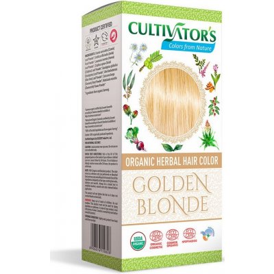 Cultivator Bio přírodní farba na vlasy 1 Zlatá Blond 100 g
