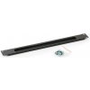 Triton - Vstupní panel pro kabel regálu s kartáčkem - RAL 7035 - 1U RAC-ZP-X03-A2