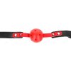 Kink - Red Hollow Hard Ball 4 cm Gag Black Strap 60 X 2 cm Adjustable 37-52 cm