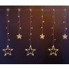 LED svetelná reťaz Hviezdy, 100 cm na batérie