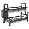 MAKRO - Odkvapkávač poschodový 62x25x40cm, čierny