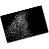 Kuchynská doska zo skla Leopard 80x52 cm