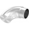 Feldmann Nerezové ukončenie madla zábradlia pr.42,4 mm 56202-320 oblé 90°, AISI 304 brus