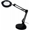 Verk 09220 LED stolná lupa s držiakom na stôl, 5 farieb svetla, 12 W, napájanie cez USB