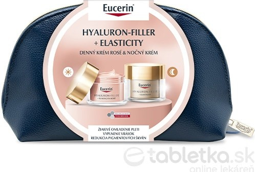 EUCERIN Hyaluron-Filler + Elasticity Rosé Darčekové balenie