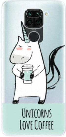 Púzdro iSaprio Unicorns Love Coffee Xiaomi Redmi Note 9