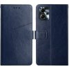 Peňaženkové kožené puzdro Y-shaped na Motorola Moto G13 / G23 / G53 5G - Modrá