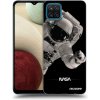 Picasee silikónový prehľadný obal pre Samsung Galaxy A12 A125F - Astronaut Big