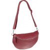 NovaKabelka.sk Reni Grande Rubino kožená talianska crossbody kabelka červená