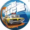 Farebná lopta HOT WHEELS 23 cm z PVC