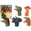 Lean Toys Dinosaurie hlavy na prsty 5 kusov