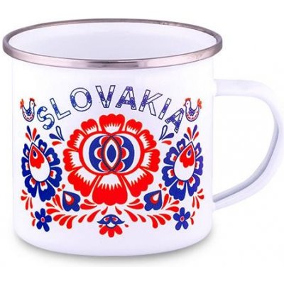 Valach Plechový hrnček Slovakia kvet 1 300ml 300ml