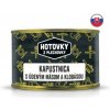 Hotovky z plechovky - Kapustnica s údeným mäsom a klobásou 400ml (Hotové jedlá na cesty)