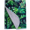 BABYMATEX Obojstranná deka Bamboo bambusová-bavlnená Monstera
