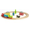 Bigjigs Moja prvá vláčiková dráha 20 dielov