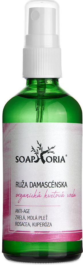 Soaphoria Ruža Damascénska organická kvetová voda 100 ml