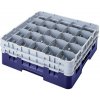 Cambro Kôš Camrack 25 pozícií, výška pohára 9 cm - Modrá| TOM, R-25S318-186