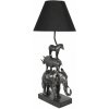 Antracit stolné svietidlo AFRIKA 65*32