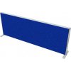 HOBIS Paraván na plochu stola Akustik, 120 cm, modrý