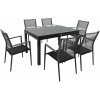 di volio Záhradný nábytok Gavo 6+1 šedý