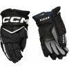 Hokejové rukavice CCM JetSpeed FT8 Black/White Senior 14 palcov