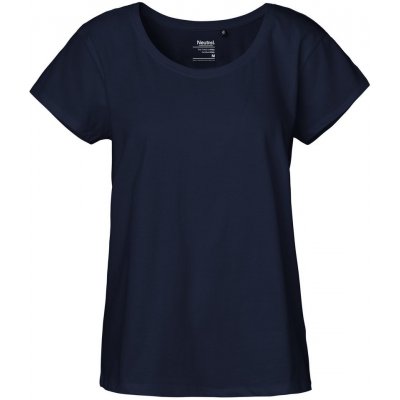 Neutral Dámske tričko Loose Fit z organickej Fairtrade bavlny Námornícka modrá