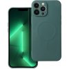Kryt Silicone Mag Cover Case s MagSafe Samsung Galaxy S25 Ultra Dark Green