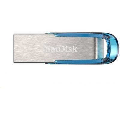 SanDisk Flash Disk 64GB Ultra Flair, USB 3.0, tropická modrá SDCZ73-064G-G46B