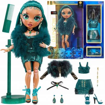 Rainbow High CORE Fashion Doll- Jewel Richie (Emerald)