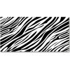 Foto obraz sklo tvrzené Zebra pozadia 100x50 cm