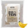 BrainMax Vegan protein, banán, 35 g 24 g bielkovín, 5,29 g BCAA, Kompletné Amino spektrum, Sladené stéviou, doplnok stravy