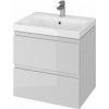 Cersanit MODUO 60 Skrinka umývadlová závesná, 59,5x44,7x57 cm Šedá lesk S929-009 S929-009