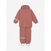 Detská zateplená nepremokavá súprava do dažďa CeLaVi - ružová Brick Dust Veľkosť: 110/116