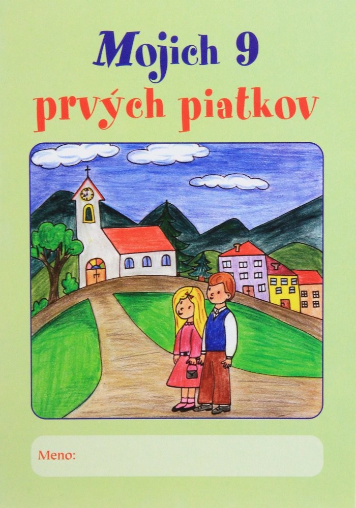 Mojich 9 prvých piatkov - knižočka s nálepkami