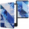 Puzdro KW Mobile - Geometric Patterns - KW5625667 - pre Amazon Kindle Paperwhite 5 (2021) - viacfarebné (KW Mobile obal na Amazon Kindle Paperwhite 5 (2021), flip, Geometric Patterns, viacfarebný, Aut