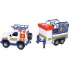 Simba Fireman Sam záchrana zvířat s přívěsem, autíčko