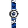 CLOCKODILE CWB0060 - Svietiace modré chlapčenské hodinky PIRÁTI