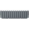 Květináč Prosperplast BOARDEE FENCYCASE, O 58x18 cm, šedý