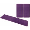 Hanse Home , Kobercová sada Nasty 101150 Purple, 3 diely: 70x140 cm (2x), 70x240 cm (1x), fialová, spálňa