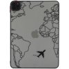 AppleKing transparentný kryt s motívom mapy na iPad Pro 11