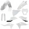 Acerbis Acerbis plastový full kit sa hodí pre GAS GAS EC250/300/ECF250/350 21 biela/čierna