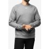Mikina bez kapucne Under Armour Rival Fleece Crew - castlerock light heather/white