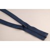Deliteľný kostený zips - dĺžka (30 - 95 cm) - rôzne farby 40 cm Tmavá modrá_CEZ