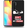Picasee silikónový čierny obal pre Xiaomi Mi Note 10 Lite - Cloudy Eye - Transparent