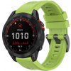 Remienok Solid Wristband limetkový pre Garmin Fenix 7 Solar