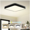 Brilagi Brilagi - LED stropné svietidlo POOL LED/48W/230V 3000/4500/6000K 50x50 cm čiern BG0826 + záruka 3 roky zadarmo + záruka 3 roky zadarmo
