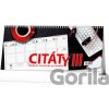 Pracovní kalendář Citáty III 2027 - stolní kalendář - Baloušek