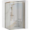 Rea Sprchový kút SOLAR 90x120 cm zlatý
