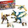 LEGO stavebnica LEGO® NINJAGO® 71796 Živelný drak proti robotovi cisárovnej (5702017413105)