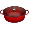 Le Creuset - Liatinový hrniec oválny s pokrievkou 33 cm/7,5 l červený